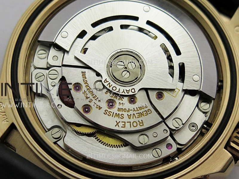 Daytona 116515 904L RG VF 1:1 Best Edition Champagne Gold Dial T Diamond Marker On Oysterflex Strap DD4130