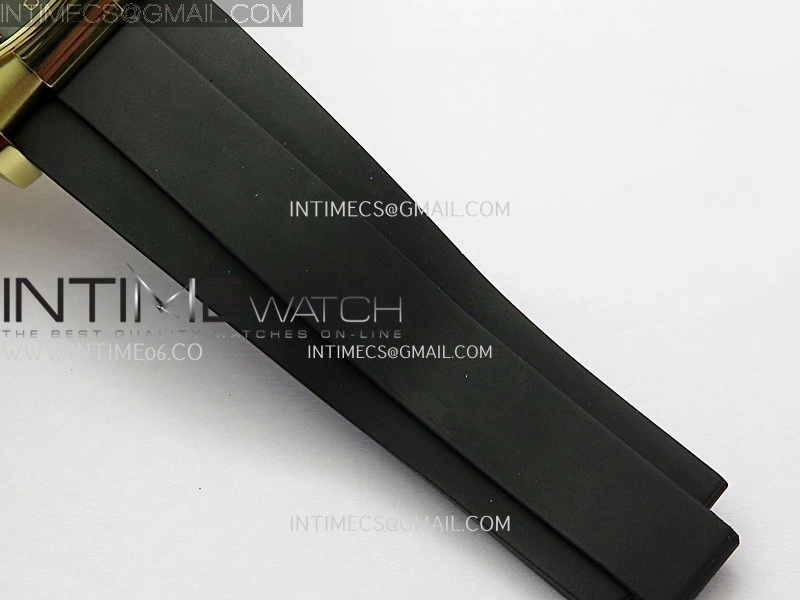 Daytona 126518 Gain Weight VSF 1:1 Best Edition Gold Dial Black Subdial Stick Marker on Oysterflex Strap DD4131