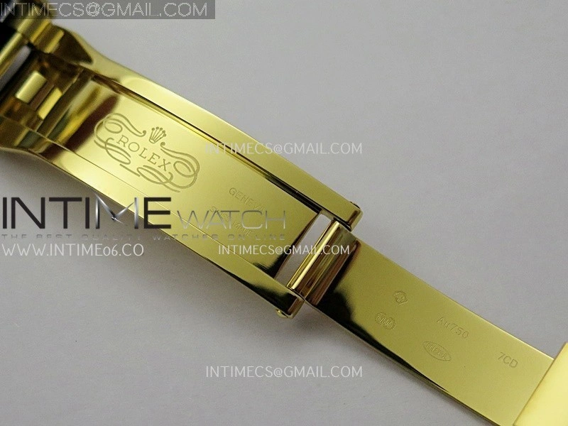 Daytona 126518 Gain Weight VSF 1:1 Best Edition Gold Dial Black Subdial Stick Marker on Oysterflex Strap DD4131