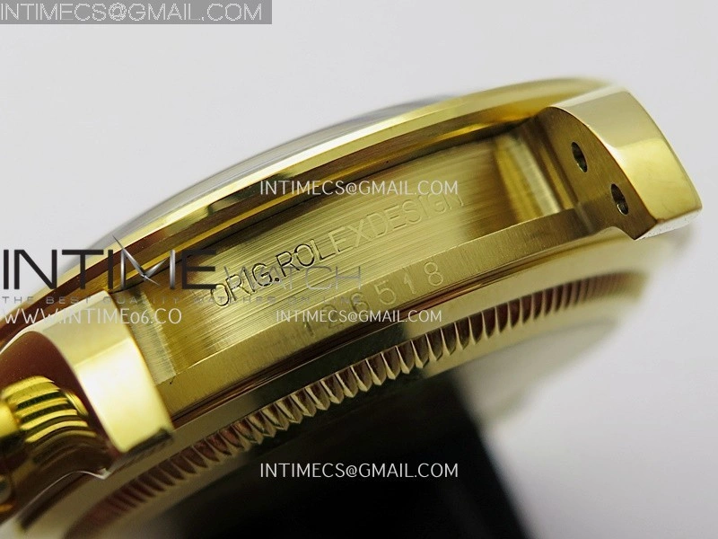 Daytona 126518 Gain Weight VSF 1:1 Best Edition Gold Dial Black Subdial Stick Marker on Oysterflex Strap DD4131