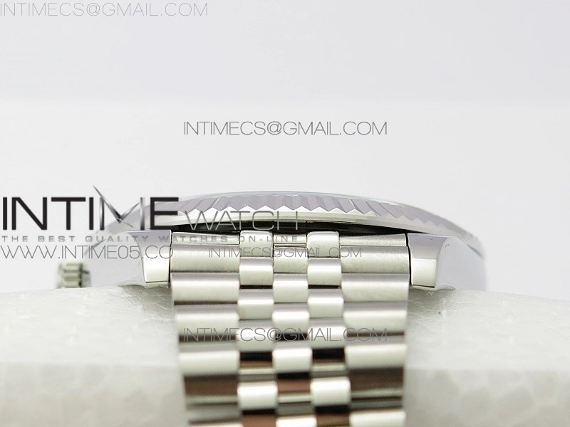 DateJust 41 126334 SS BP 1:1 Best Edition New Version Gray Style01 Roman Markers Dial on Jubilee Bracelet