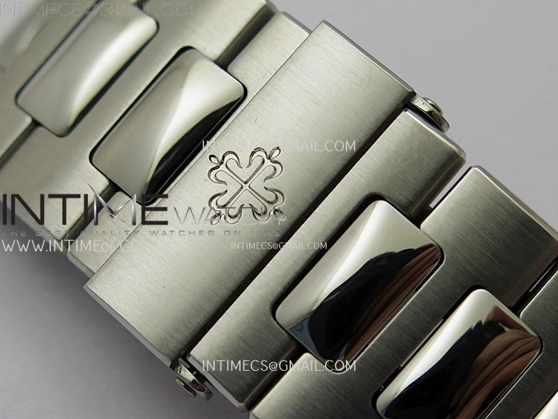 Nautilus 5711 1A-018 PPF 1:1 Best Edition Tiffany Blue Textured Dial on SS Bracelet Super Clone 26-330 V5