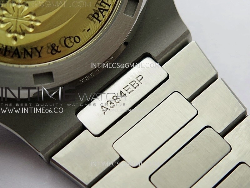 Nautilus 5711 1A-018 PPF 1:1 Best Edition Tiffany Blue Textured Dial on SS Bracelet Super Clone 26-330 V5