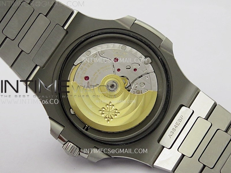 Nautilus 5711 1A-018 PPF 1:1 Best Edition Tiffany Blue Textured Dial on SS Bracelet Super Clone 26-330 V5