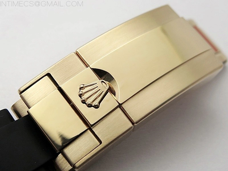 Yacht-Master 126655 KF 1:1 Gain Weight Best Edition Rainbow Bezel RG Wrapped on Oysterflex Strap VR3235