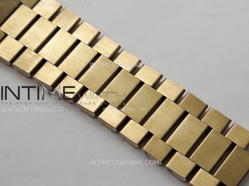 Day Date 228235 40mm 904L RG QF 1:1 Gain Weight Black Gradient Dial Roman Markers on RG President Bracelet A2836
