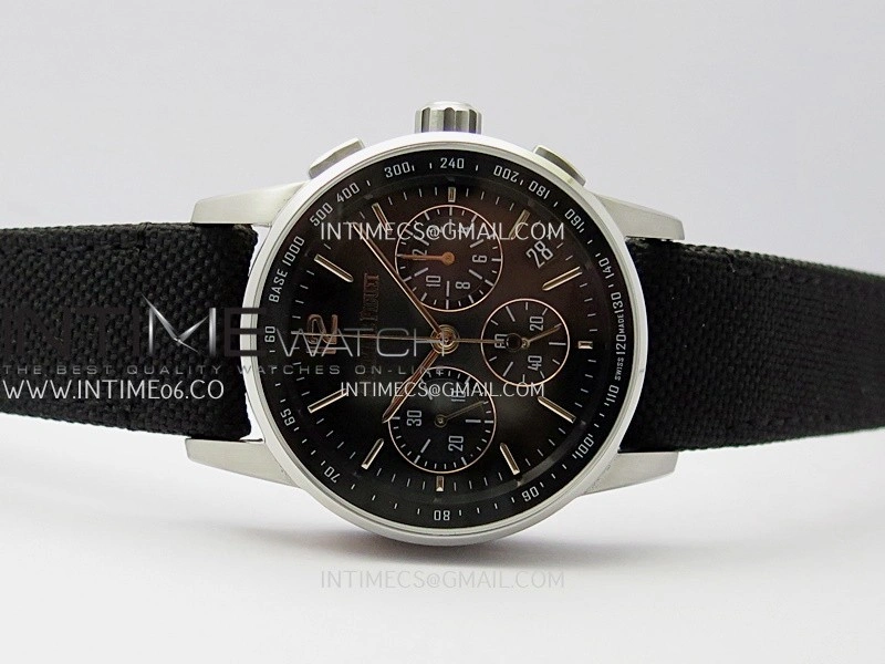 Code 11.59 Chrono 26393 SS RG APPF Best Edition Black Dial on Black Nylon Strap A4401