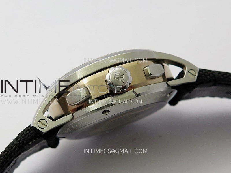 Code 11.59 Chrono 26393 SS RG APPF Best Edition Black Dial on Black Nylon Strap A4401