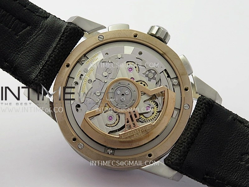 Code 11.59 Chrono 26393 SS RG APPF Best Edition Black Dial on Black Nylon Strap A4401