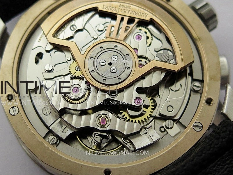Code 11.59 Chrono 26393 SS RG APPF Best Edition Black Dial on Black Nylon Strap A4401