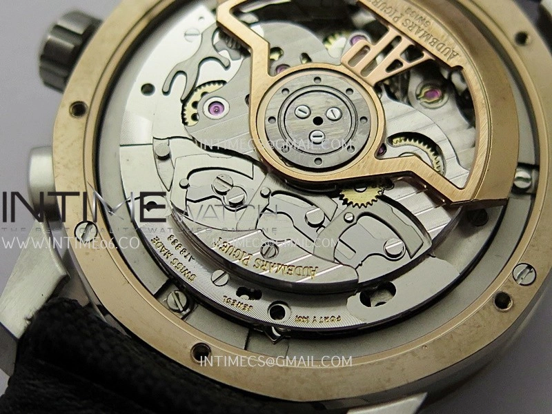 Code 11.59 Chrono 26393 SS RG APPF Best Edition Black Dial on Black Nylon Strap A4401