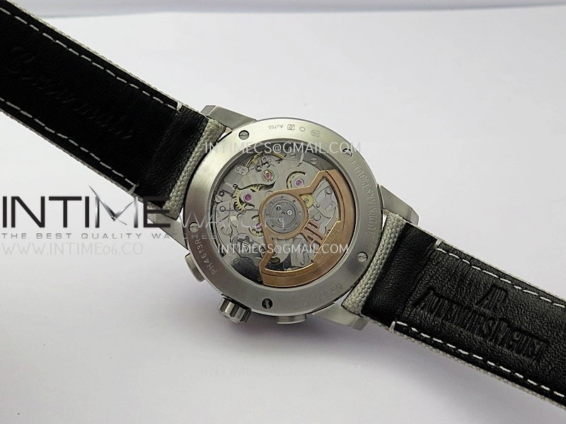 Code 11.59 Chrono 26393 SS RG APPF Best Edition Silver Dial on Gray Nylon Strap A4401