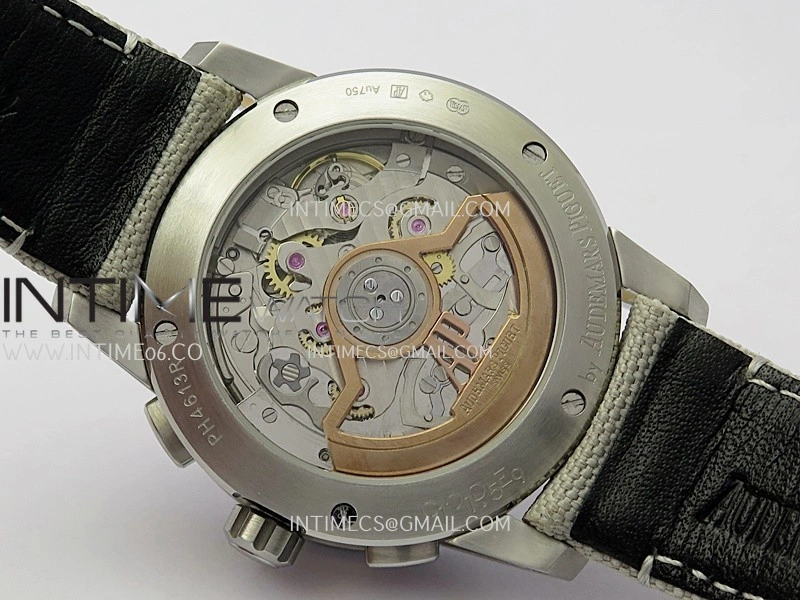 Code 11.59 Chrono 26393 SS RG APPF Best Edition Silver Dial on Gray Nylon Strap A4401