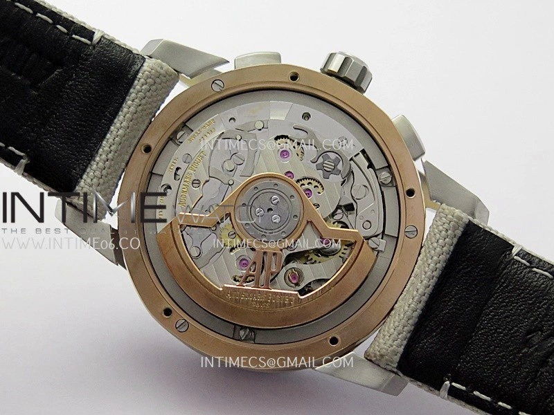Code 11.59 Chrono 26393 SS RG APPF Best Edition Silver Dial on Gray Nylon Strap A4401