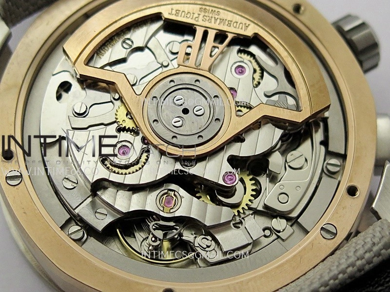 Code 11.59 Chrono 26393 SS RG APPF Best Edition Silver Dial on Gray Nylon Strap A4401