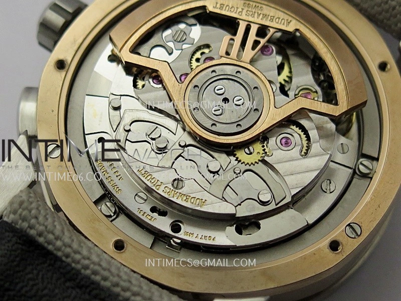 Code 11.59 Chrono 26393 SS RG APPF Best Edition Silver Dial on Gray Nylon Strap A4401
