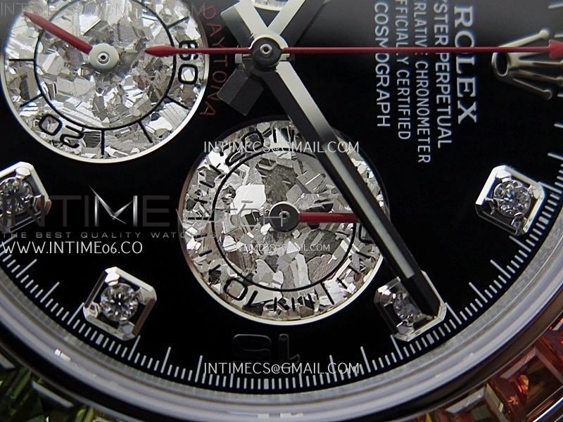 Daytona 116599RBOW Rainbow ZF 1:1 Best Edition Black Diamonds Dial on SS Bracelet SH4130