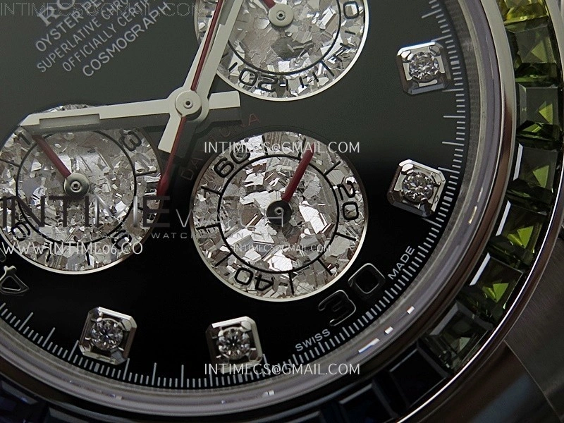 Daytona 116599RBOW Rainbow ZF 1:1 Best Edition Black Diamonds Dial on SS Bracelet SH4130