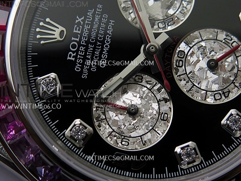 Daytona 116599RBOW Rainbow ZF 1:1 Best Edition Black Diamonds Dial on SS Bracelet SH4130