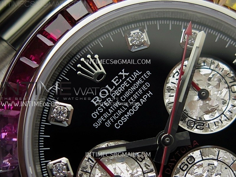 Daytona 116599RBOW Rainbow ZF 1:1 Best Edition Black Diamonds Dial on SS Bracelet SH4130
