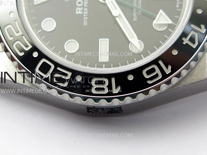 GMT Master II V2 116710 LN 904L SS AR+F 1:1 Best Edition Black Dial on Jubilee Bracelet DD3285 CHS
