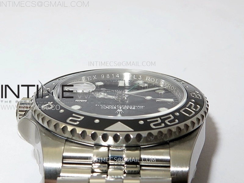 GMT Master II V2 116710 LN 904L SS AR+F 1:1 Best Edition Black Dial on Jubilee Bracelet DD3285 CHS