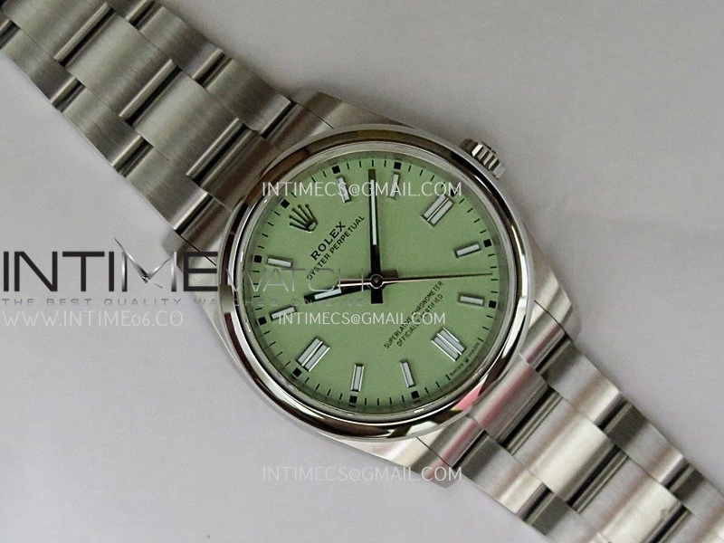 Oyster Perpetual 36mm 126000 904L VSF 1:1 Best Edition 2025 Mint Green Dial on 904L SS Bracelet VS3230