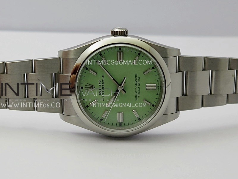 Oyster Perpetual 36mm 126000 904L VSF 1:1 Best Edition 2025 Mint Green Dial on 904L SS Bracelet VS3230