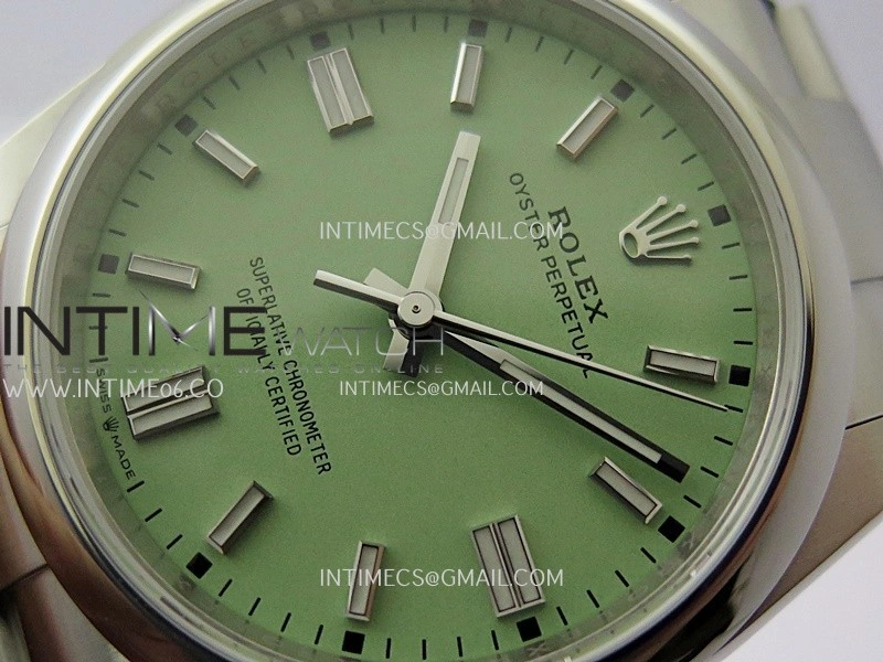 Oyster Perpetual 36mm 126000 904L VSF 1:1 Best Edition 2025 Mint Green Dial on 904L SS Bracelet VS3230