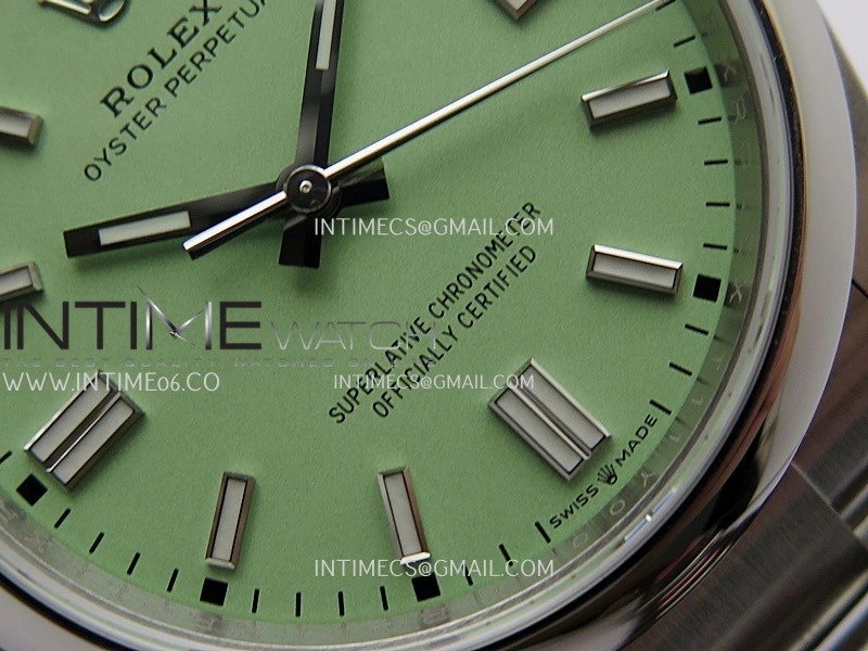 Oyster Perpetual 36mm 126000 904L VSF 1:1 Best Edition 2025 Mint Green Dial on 904L SS Bracelet VS3230