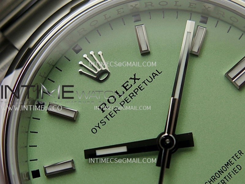 Oyster Perpetual 36mm 126000 904L VSF 1:1 Best Edition 2025 Mint Green Dial on 904L SS Bracelet VS3230