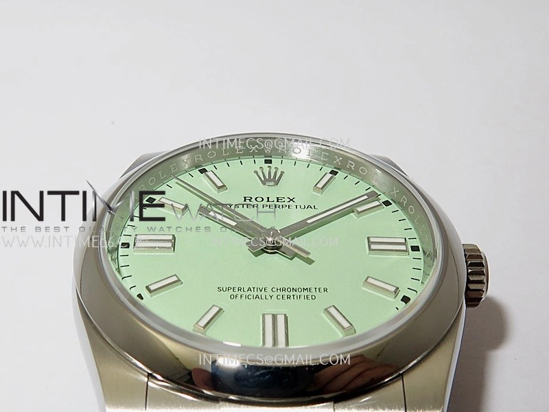 Oyster Perpetual 36mm 126000 904L VSF 1:1 Best Edition 2025 Mint Green Dial on 904L SS Bracelet VS3230