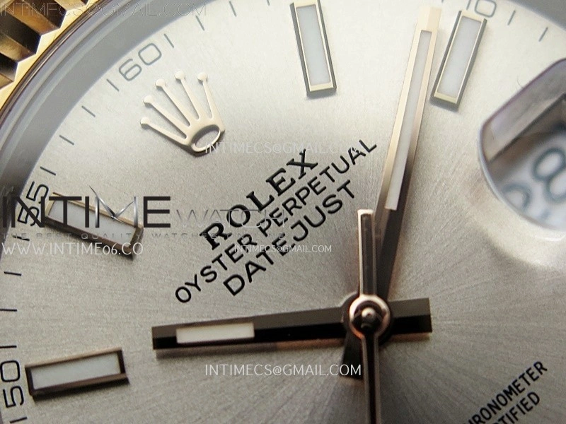 DateJust 41mm 126331 904 SS RG AR+F 1:1 RG Dial Stick Markers On SS RG Jubilee Bracelet DD3235 V2