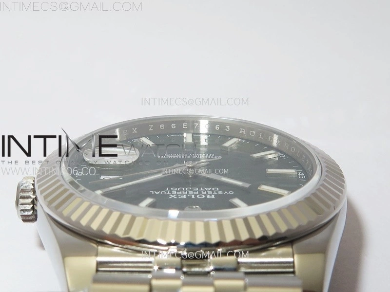 DateJust 41 126334 904L SS VSF 1:1 Best Edition Green Fluted Dial on Jubilee Bracelet VS3235