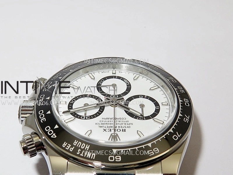 Daytona 126500 904L SS Clean Plus 1:1 Best Edition White Dial On 904L SS Bracelet DD4131
