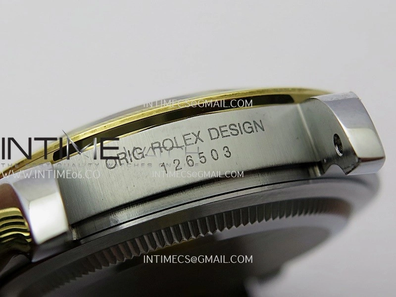 Daytona 126503 SS YG Gain Weight QF 1:1 Best Edition Black Dial On Oyster Bracelet SH4131