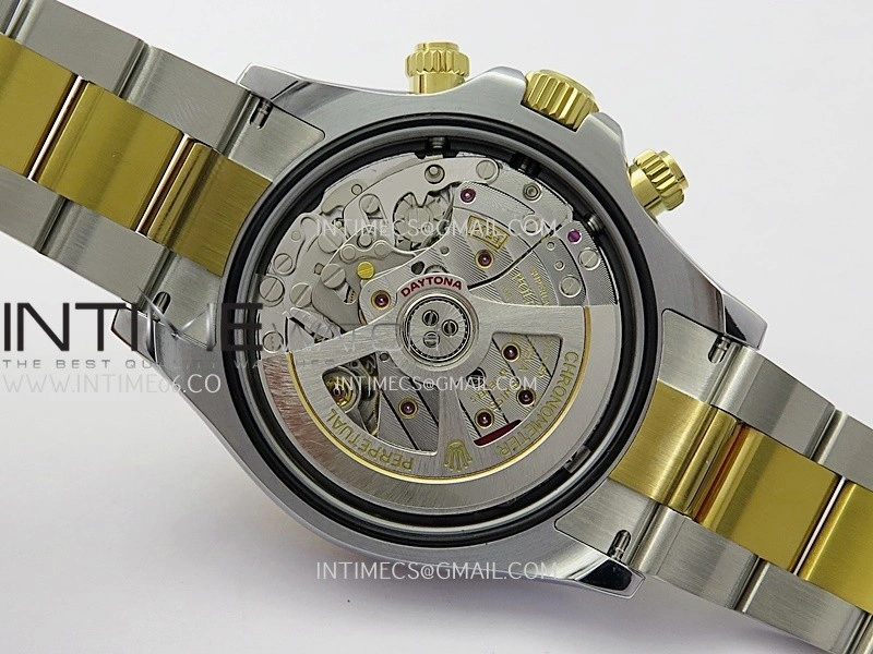 Daytona 126503 SS YG Gain Weight QF 1:1 Best Edition White Dial On Oyster Bracelet SH4131