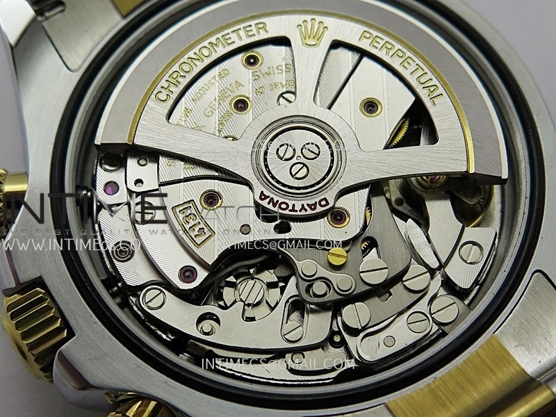 Daytona 126503 SS YG Gain Weight QF 1:1 Best Edition White Dial On Oyster Bracelet SH4131