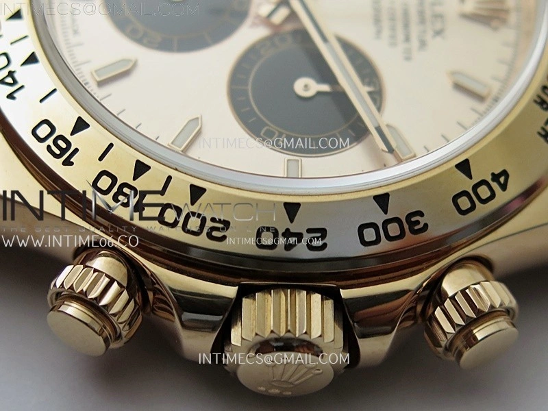 Daytona 126509 904L RG QF Best Edition RG Dial Black Subdial On 904L RG Bracelet SA4131