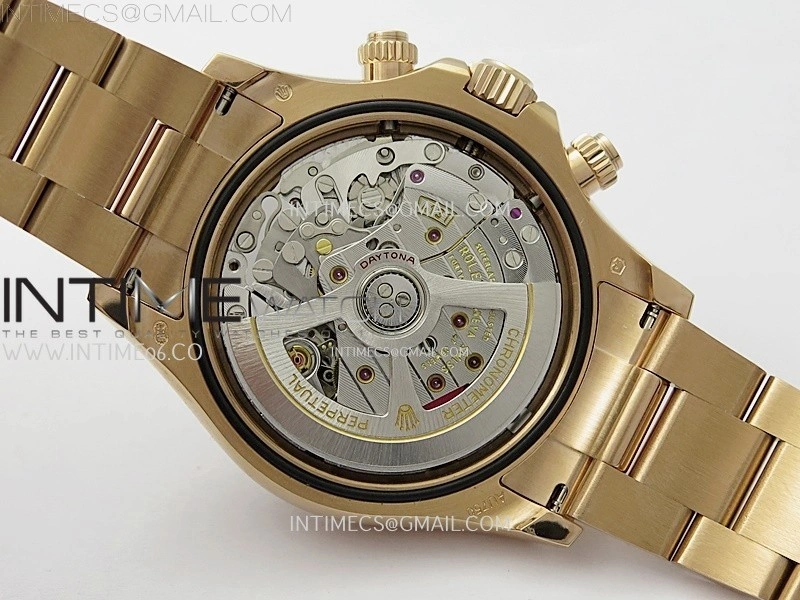 Daytona 126509 904L RG QF Best Edition RG Dial Black Subdial On 904L RG Bracelet SA4131