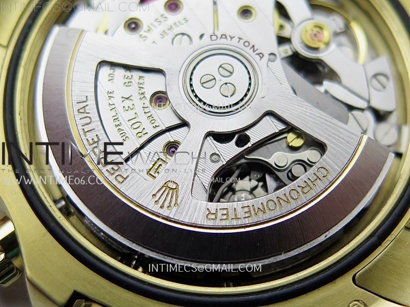 Daytona 126509 904L YG QF Best Edition YG Dial Black Subdial On 904L YG Bracelet SA4131