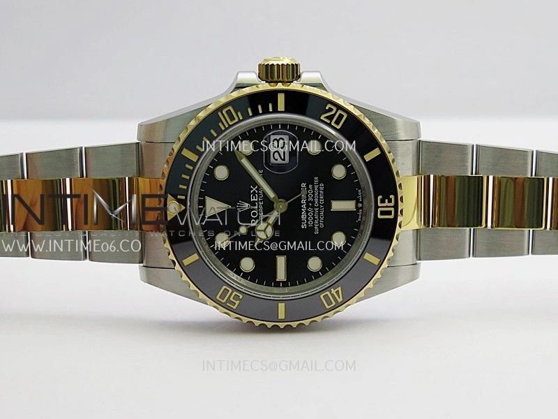 Submariner 126613 LN Gain Weight V2 VSF 1:1 Best Edition Black Dial On SS YG Bracelet DD3235
