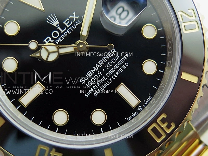 Submariner 126613 LN Gain Weight V2 VSF 1:1 Best Edition Black Dial On SS YG Bracelet DD3235