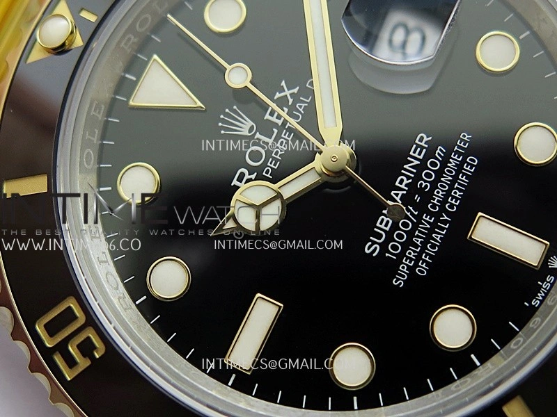 Submariner 126613 LN Gain Weight V2 VSF 1:1 Best Edition Black Dial On SS YG Bracelet DD3235