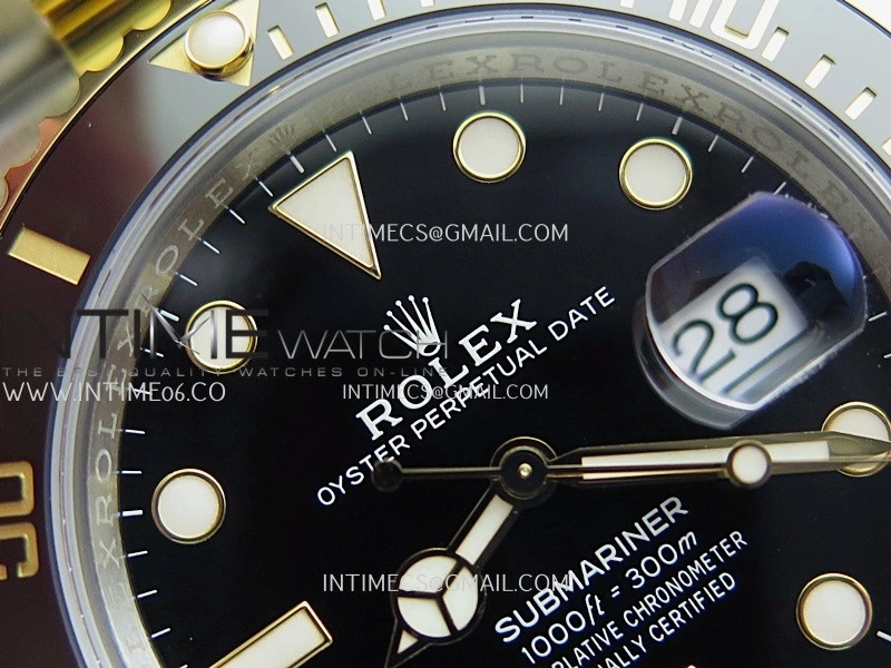 Submariner 126613 LN Gain Weight V2 VSF 1:1 Best Edition Black Dial On SS YG Bracelet DD3235