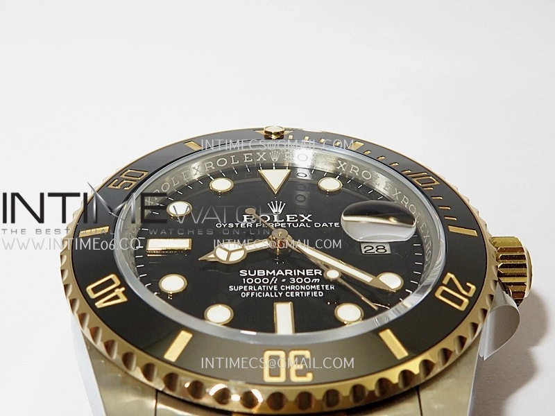 Submariner 126613 LN Gain Weight V2 VSF 1:1 Best Edition Black Dial On SS YG Bracelet DD3235