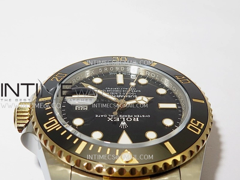 Submariner 126613 LN Gain Weight V2 VSF 1:1 Best Edition Black Dial On SS YG Bracelet DD3235