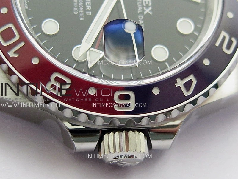 GMT-Master II 126710 BLRO 904L SS VF 1:1 Best Edition Black Dial On Oyster Bracelet DD3285 CHS