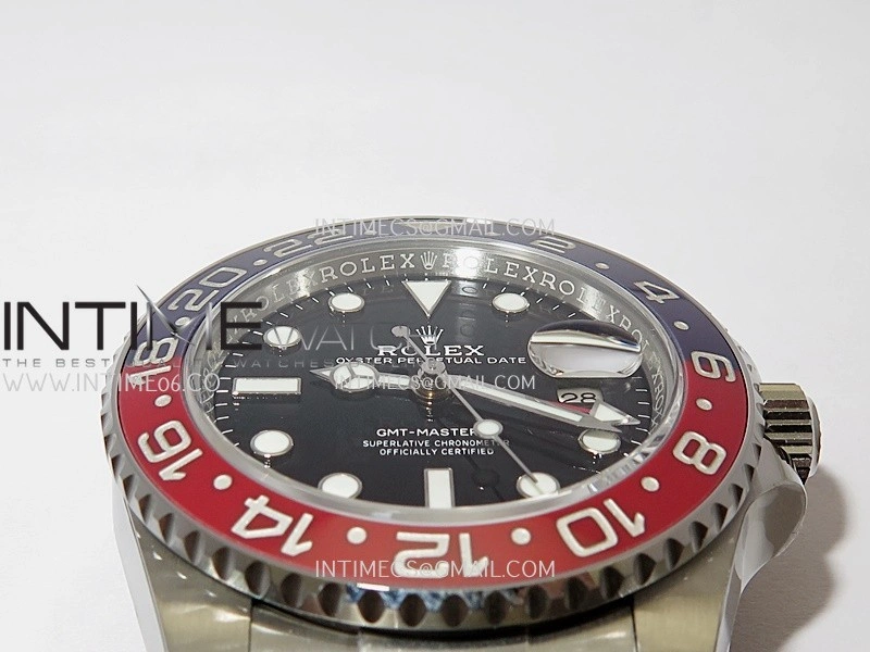 GMT-Master II 126710 BLRO 904L SS VF 1:1 Best Edition Black Dial On Oyster Bracelet DD3285 CHS