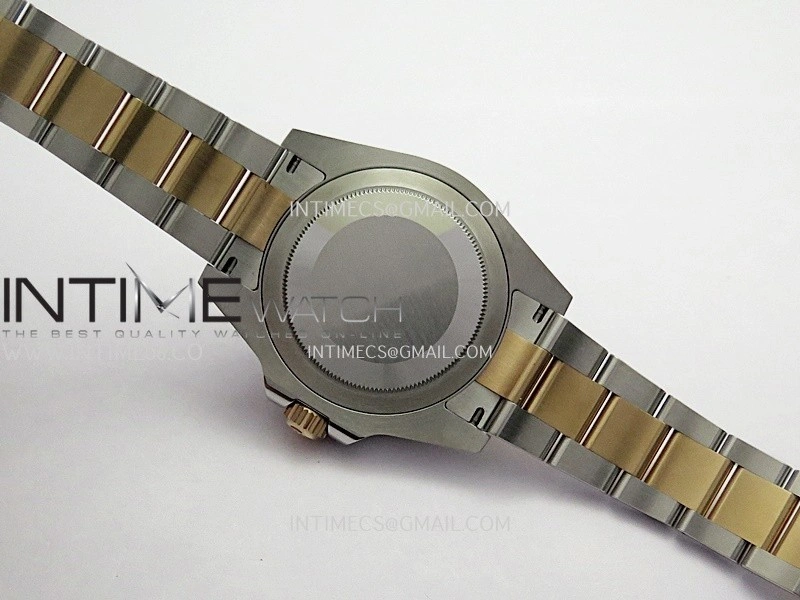 GMT Master II 126711 CHNR 904L SS RG VF 1:1 Best Edition Black Dial On SS RG Bracelet DD3285 CHS